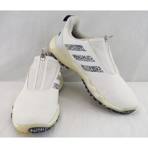 Adidas Code Chaos 22 BOA Golf Shoe | White/Crew Navy, Sz 9.5, GX3938
